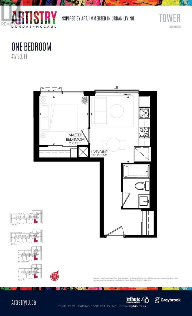 280 Dundas Street West Unit 805, Toronto (Kensington-Chinatown)