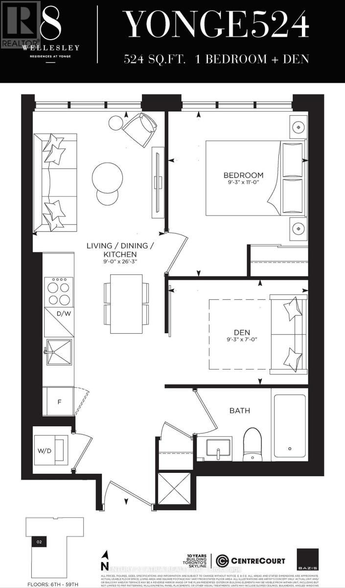 8 Wellesley Street West Unit 1702, Toronto (Bay Street Corridor)