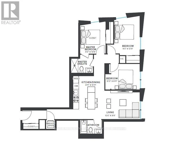 181 Mill Street Unit 1008, Toronto (Waterfront Communities)